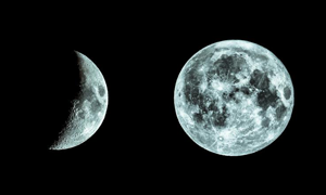Penggunaan Idiom Bahasa Inggris Bulan Sabit dan Bulan Purnama dalam Kalimat