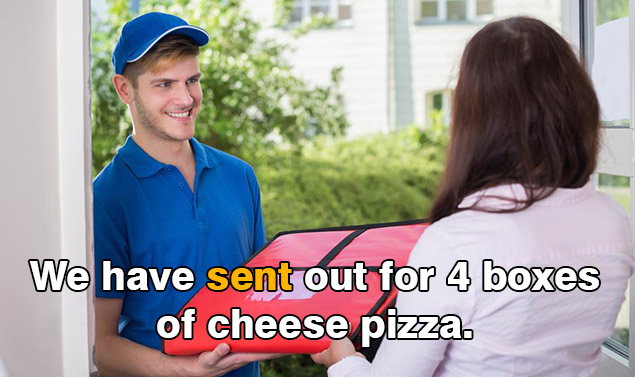 kiriman pizza